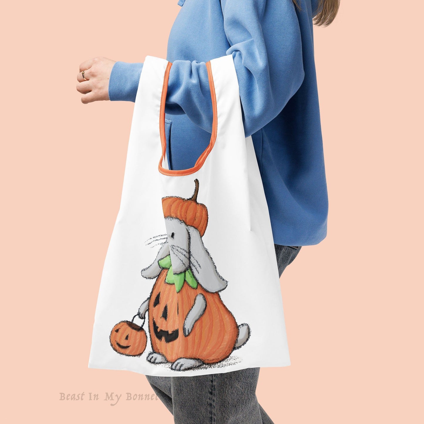 Trick-or-Treat / Shopping Bag - Halloween Bunny