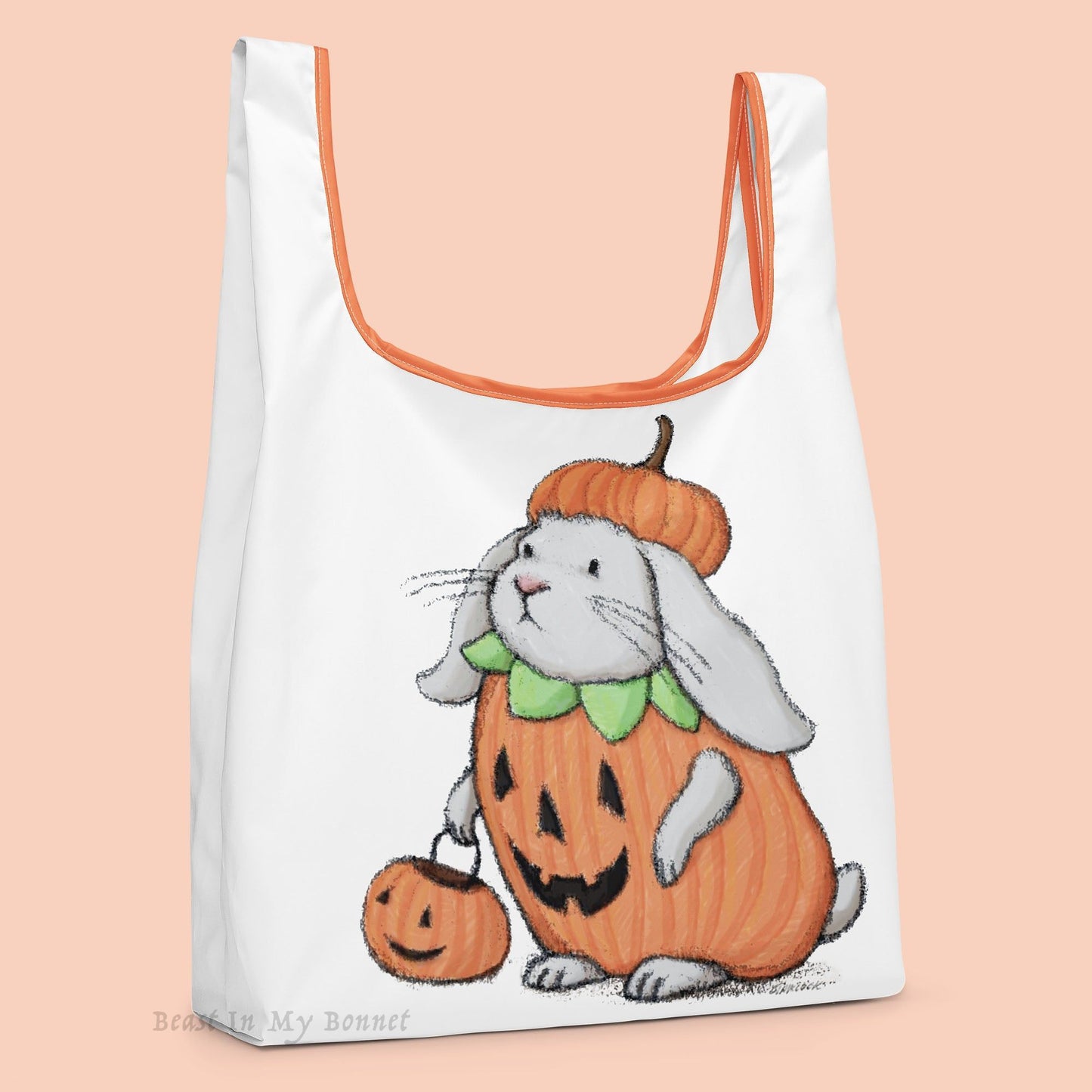 Trick-or-Treat / Shopping Bag - Halloween Bunny