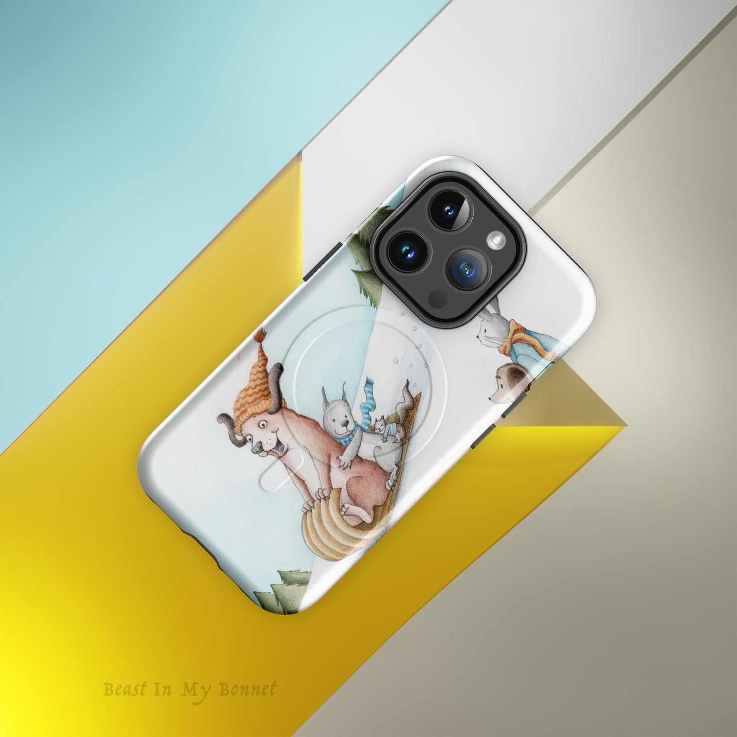 MagSafe® tough case for iPhone® - Dog Sled Days