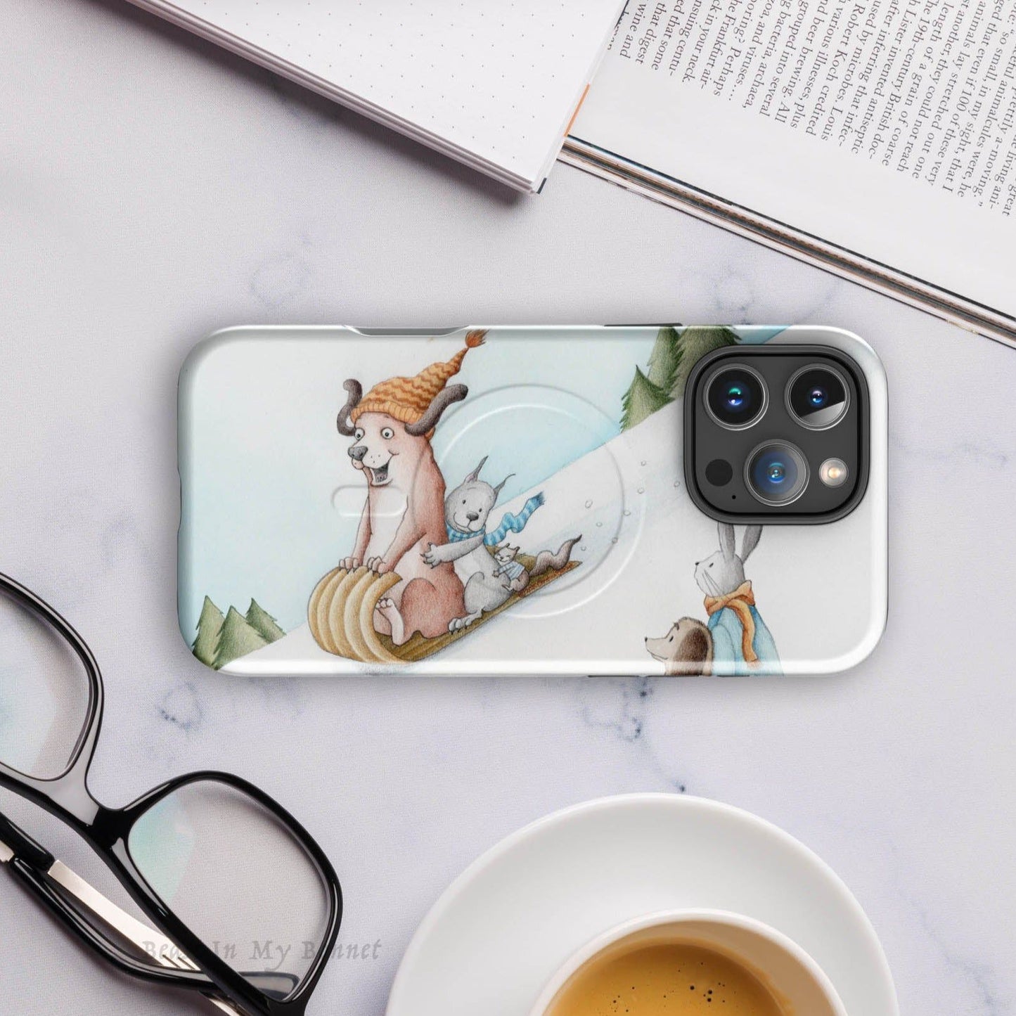 MagSafe® tough case for iPhone® - Dog Sled Days