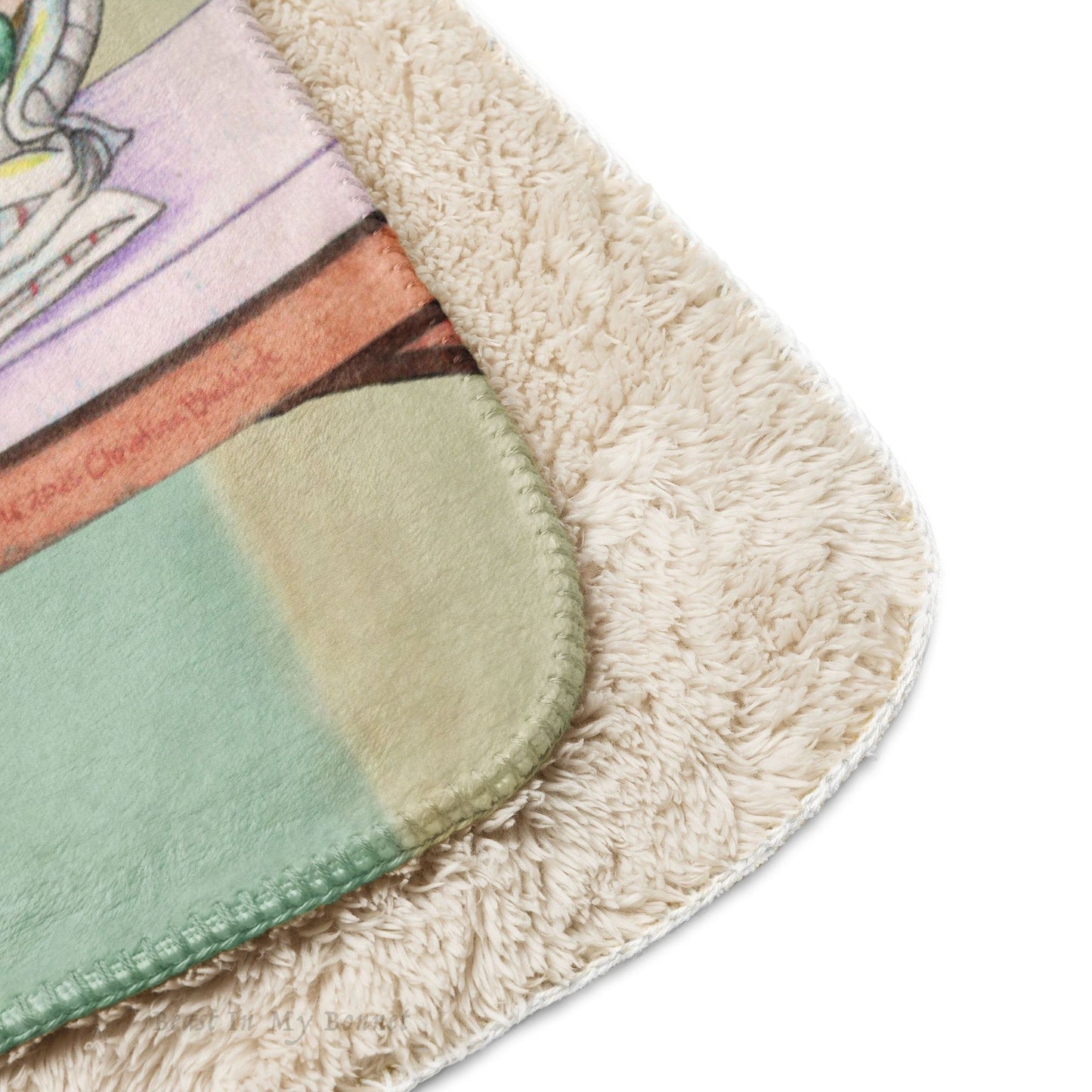 Sherpa Blanket - 60 x 80 - Familiars' Sleepover