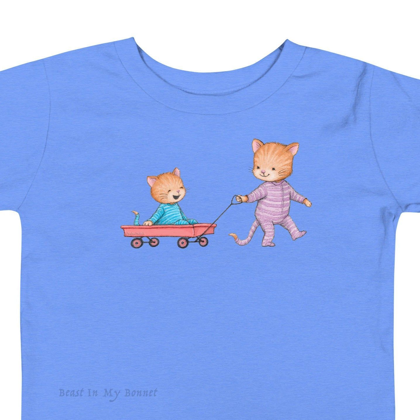 TODDLER Tee - Kitten Wagon Ride