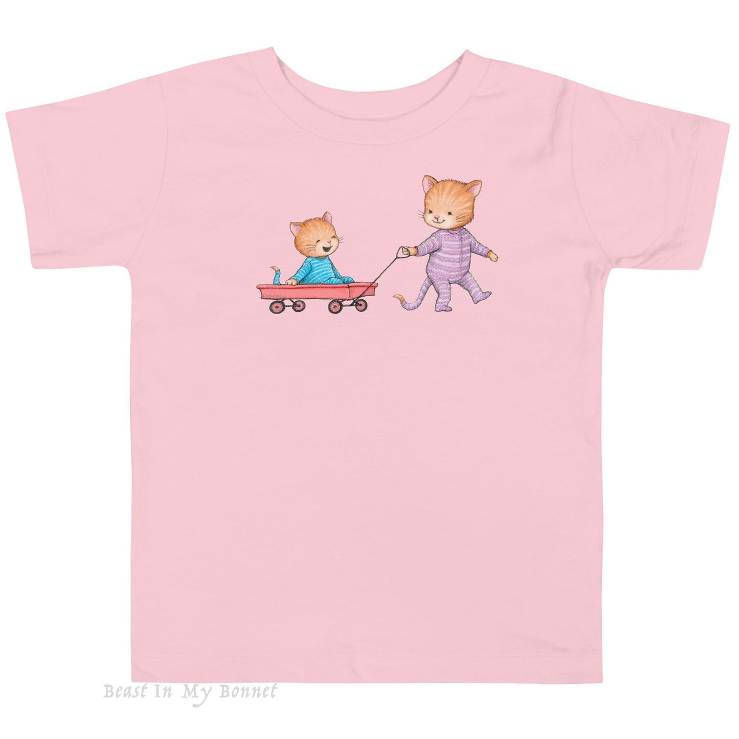 TODDLER Tee - Kitten Wagon Ride