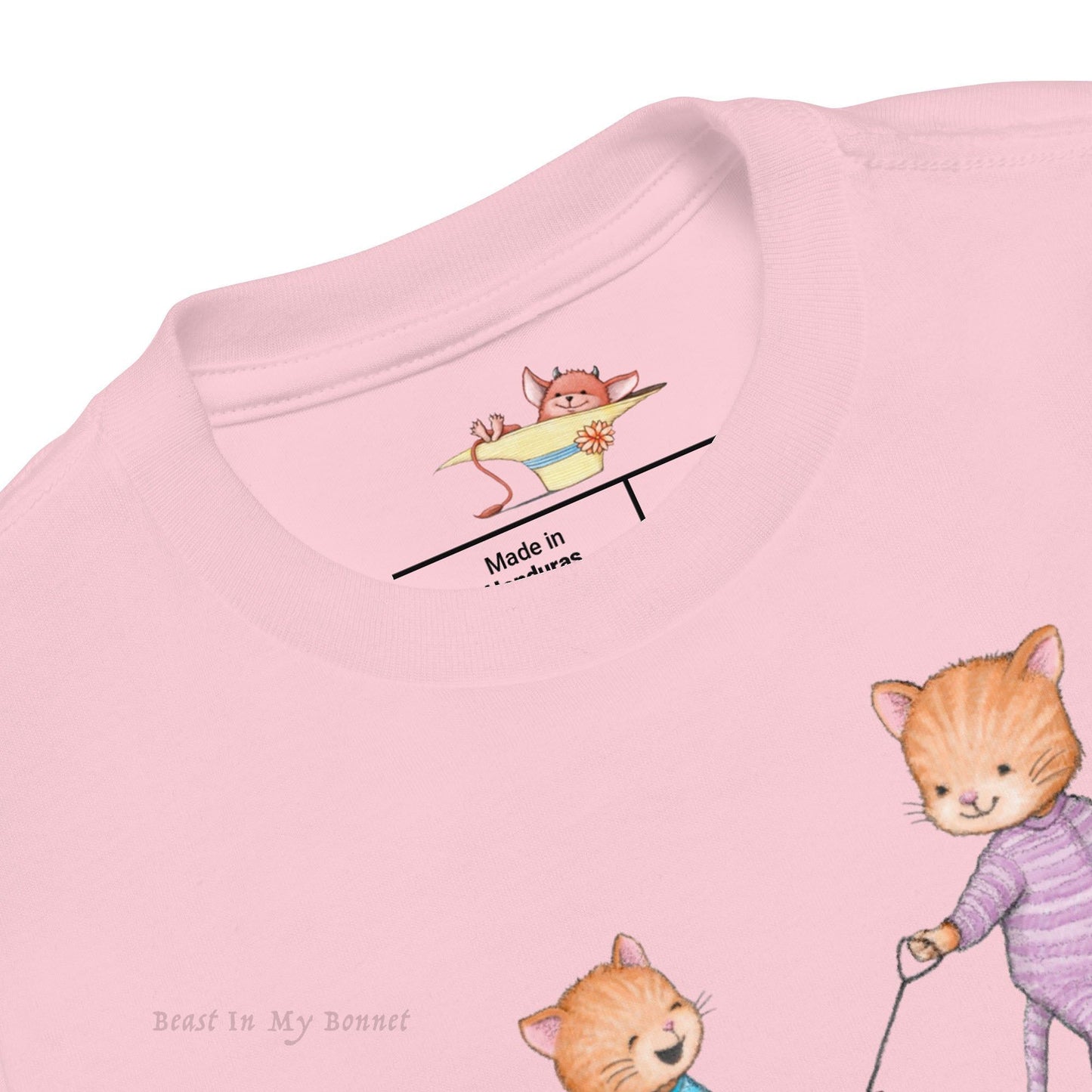 TODDLER Tee - Kitten Wagon Ride