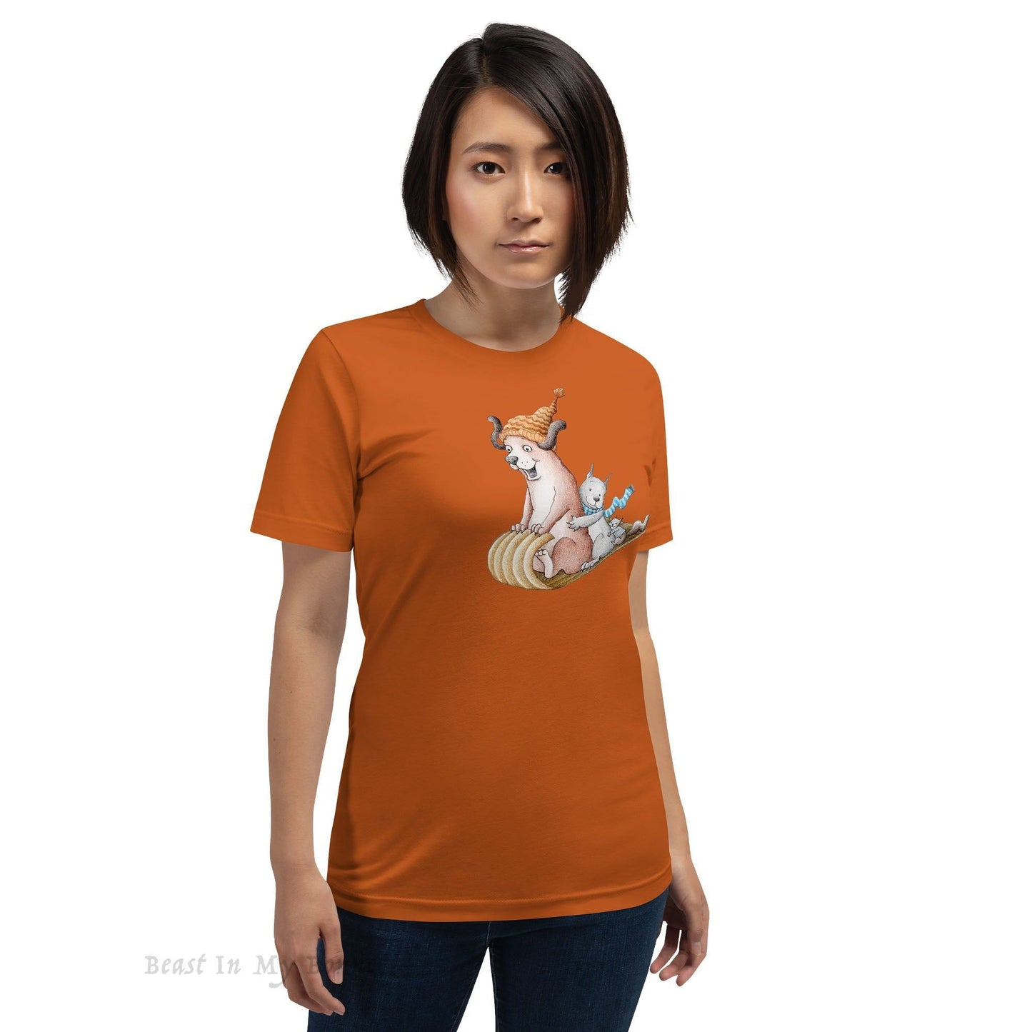 Adult Unisex Tee - Sled Dog Days