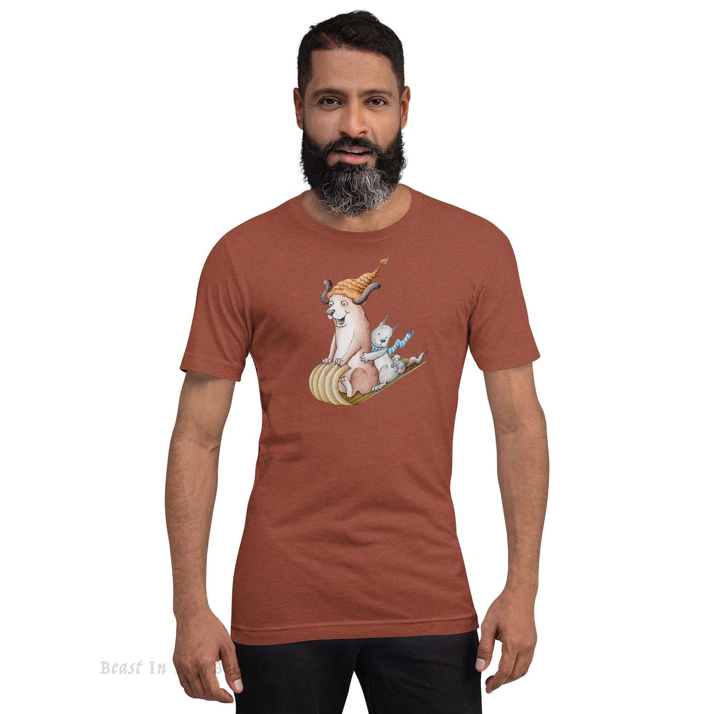 Adult Unisex Tee - Sled Dog Days