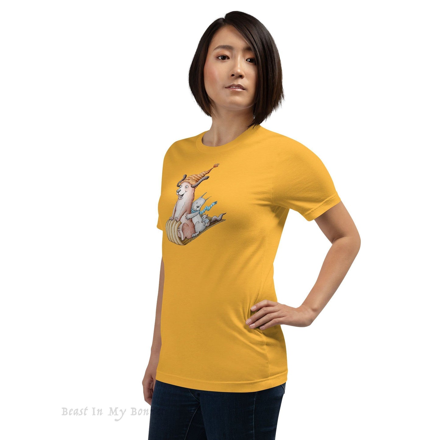 Adult Unisex Tee - Sled Dog Days