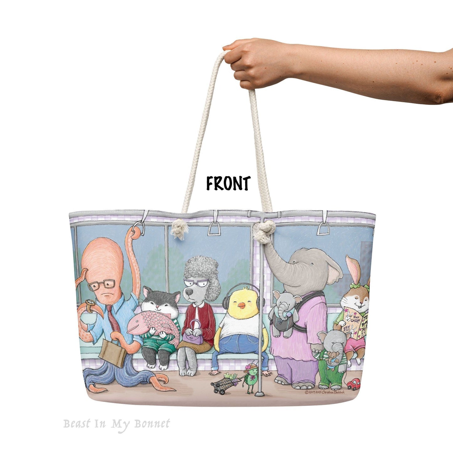 Tote Of Subway Regulars