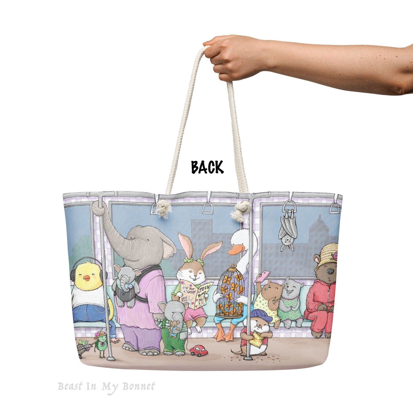 Tote Of Subway Regulars