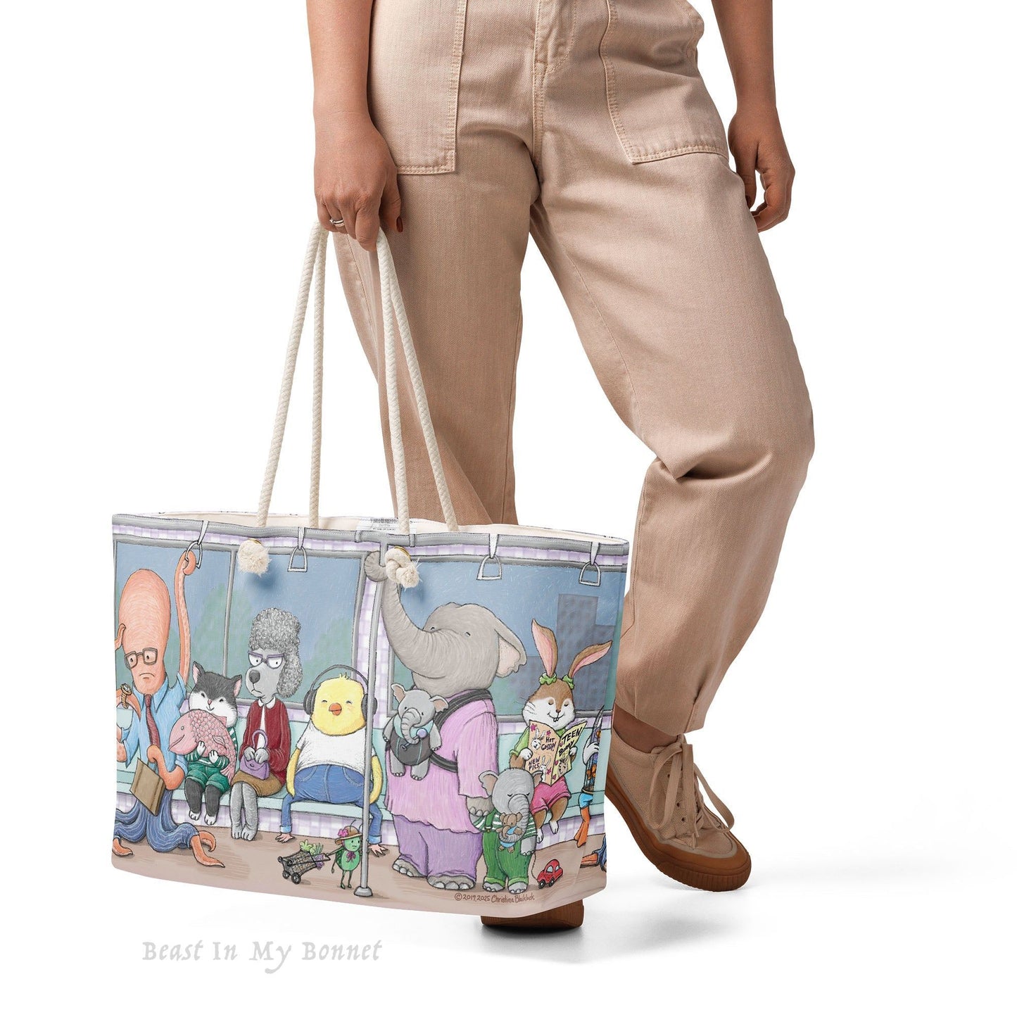 Tote Of Subway Regulars