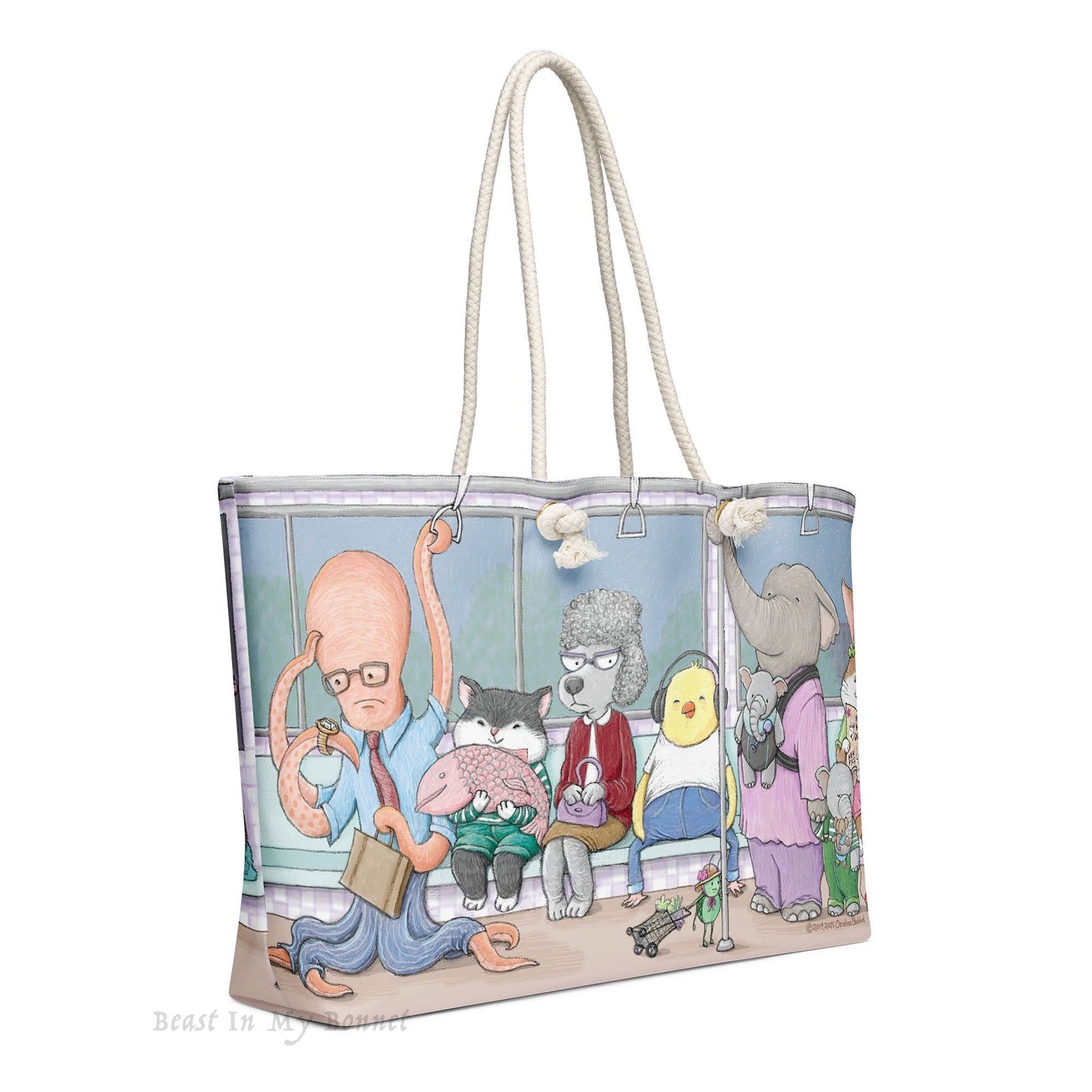 Tote Of Subway Regulars