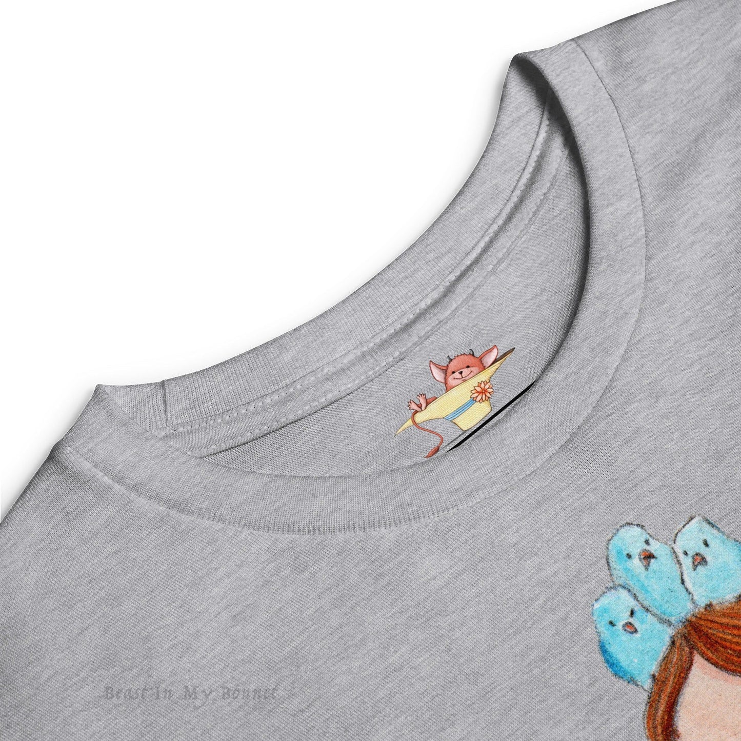 YOUTH Long Sleeve Tee - Blue Birds in Hand