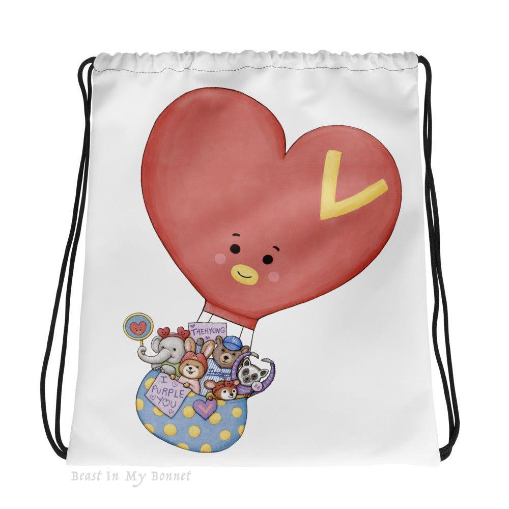 BTS_V_Drawstring Bag