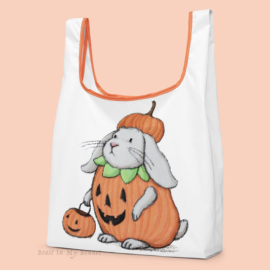 Trick-or-Treat / Shopping Bag - Halloween Bunny