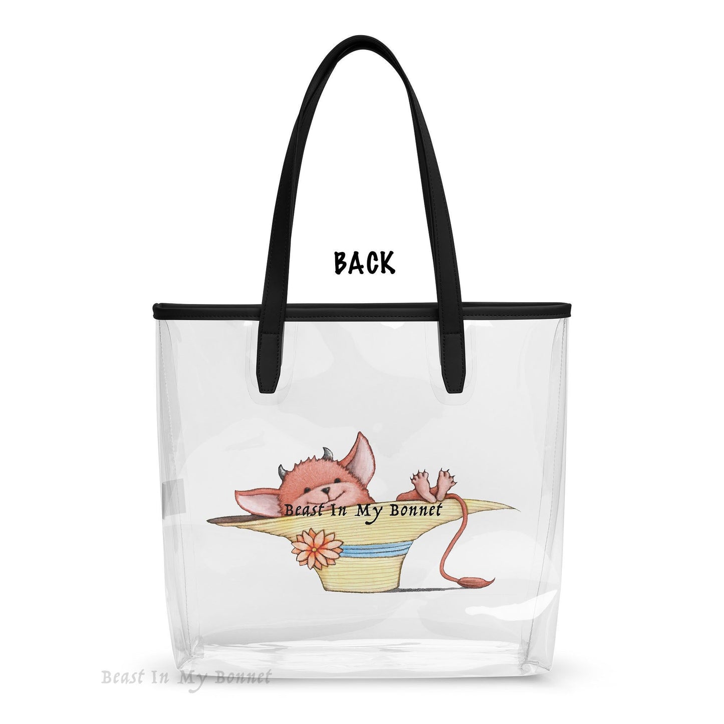 Clear Tote - Beast in My Bag