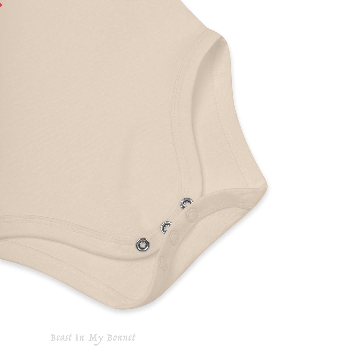 Organic Cotton Baby Bodysuit - My First Christmas