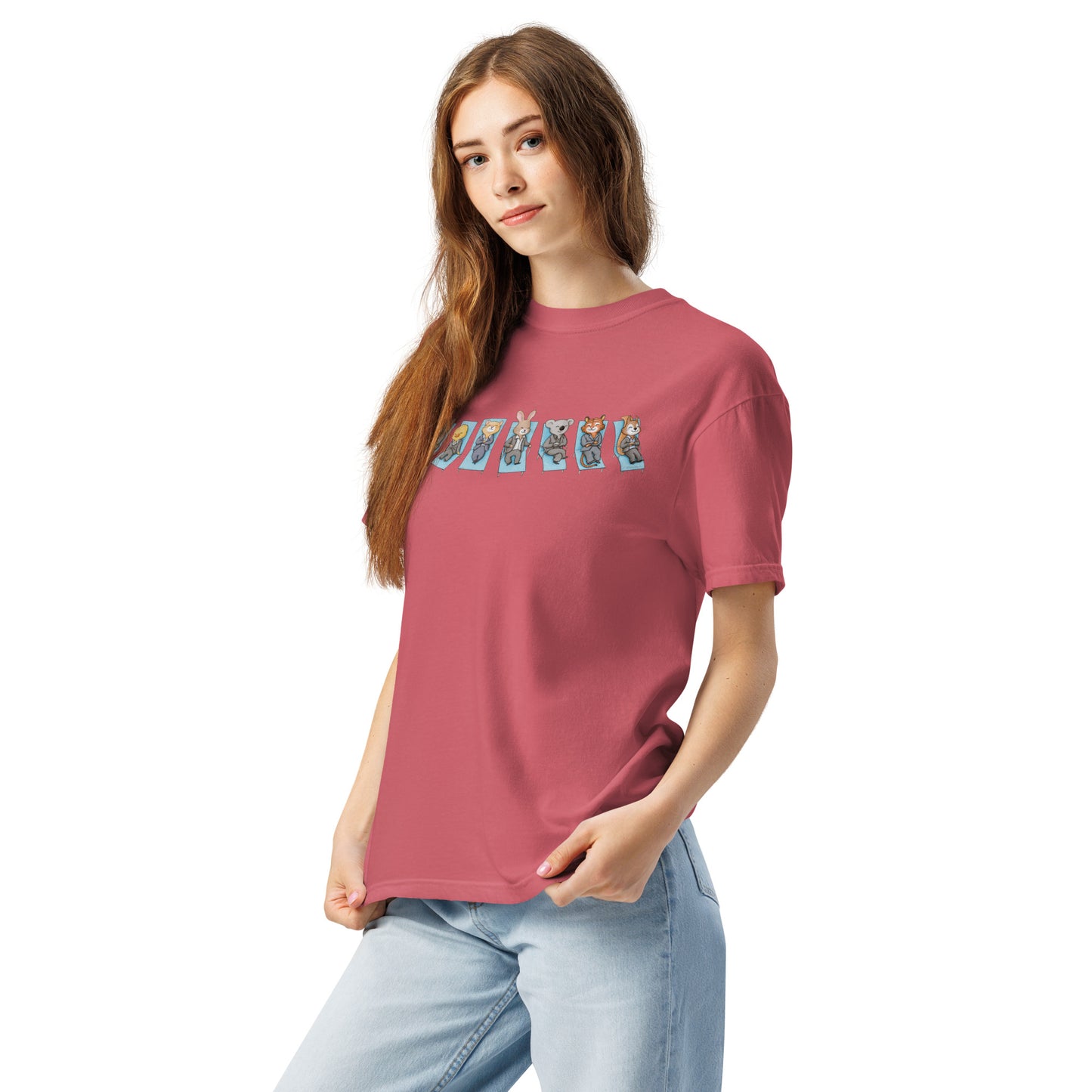 BTS_KEEP_SWIMMING_Unisex Garment-Dyed Heavyweight T-Shirt