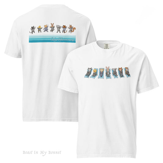 BTS_KEEP_SWIMMING_Unisex Garment-Dyed Heavyweight T-Shirt