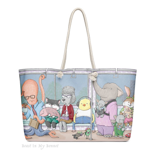 Tote Of Subway Regulars
