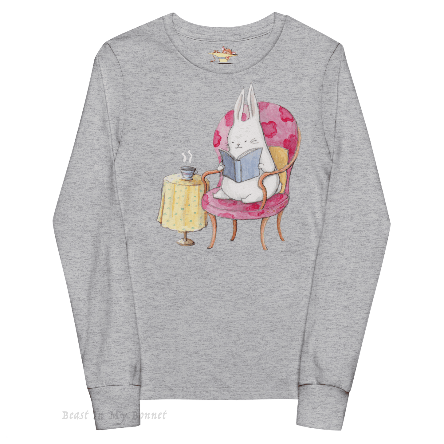 YOUTH Long Sleeve Tee - Studious Rabbit