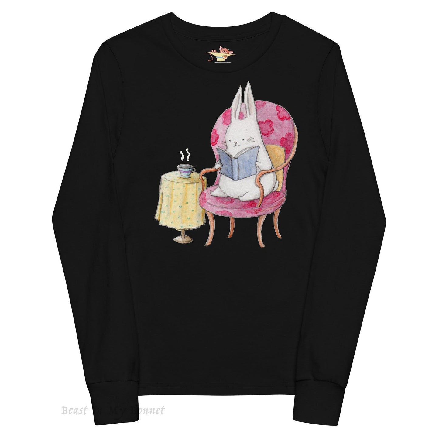 YOUTH Long Sleeve Tee - Studious Rabbit