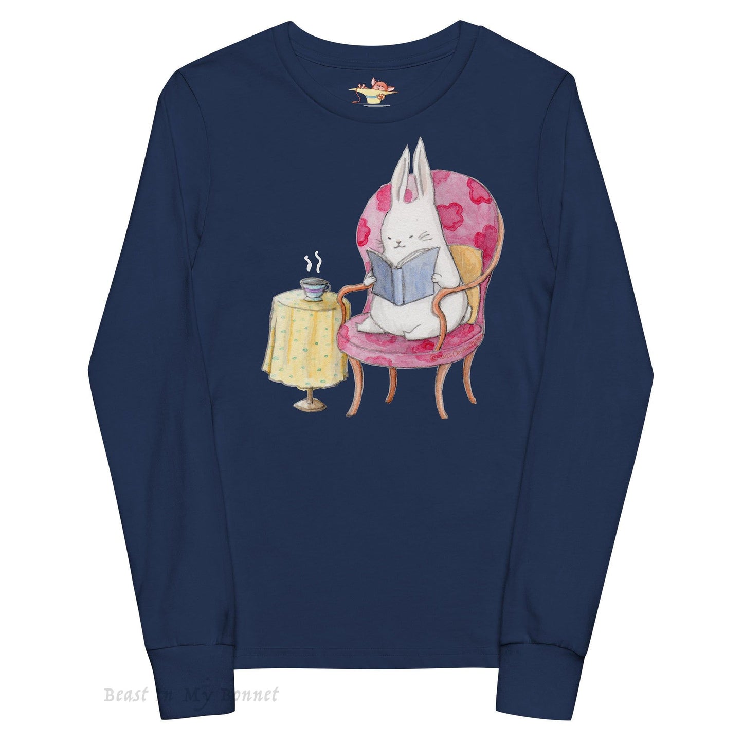 YOUTH Long Sleeve Tee - Studious Rabbit