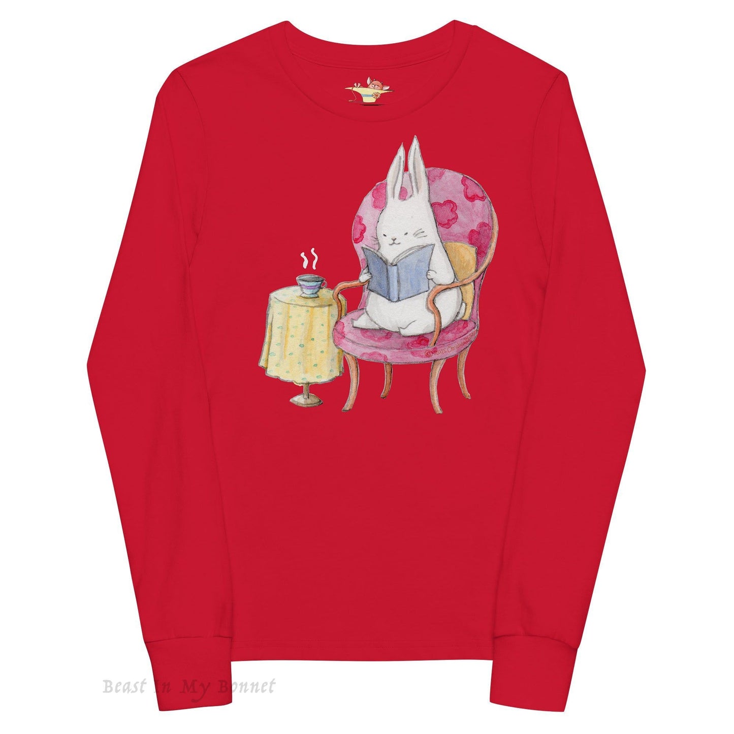 YOUTH Long Sleeve Tee - Studious Rabbit